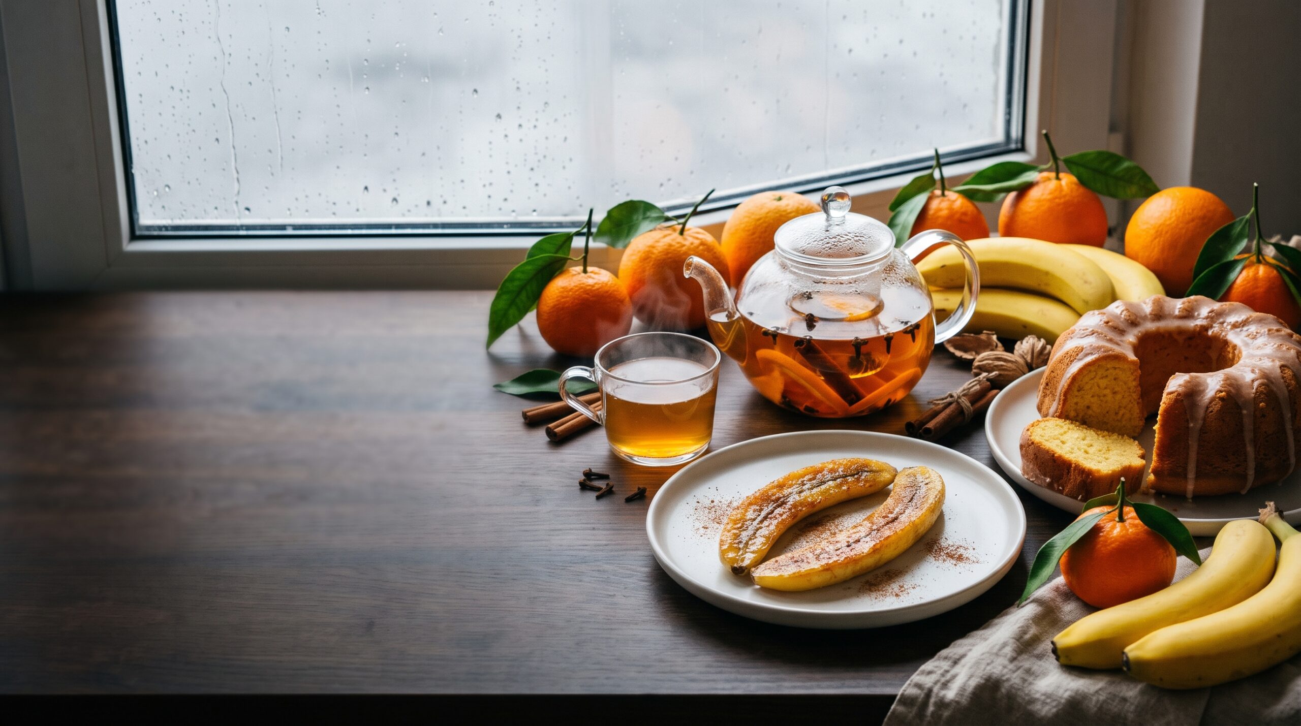 3 receitas quentinhas com frutas para dias de chuva